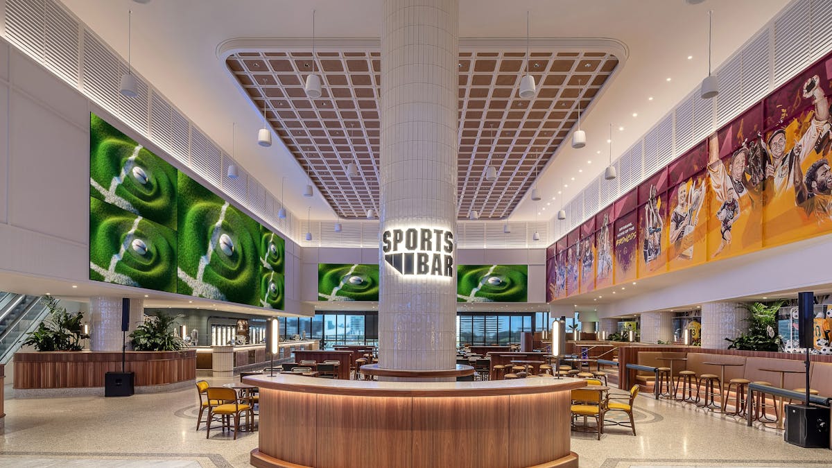 The front of Sports Bar