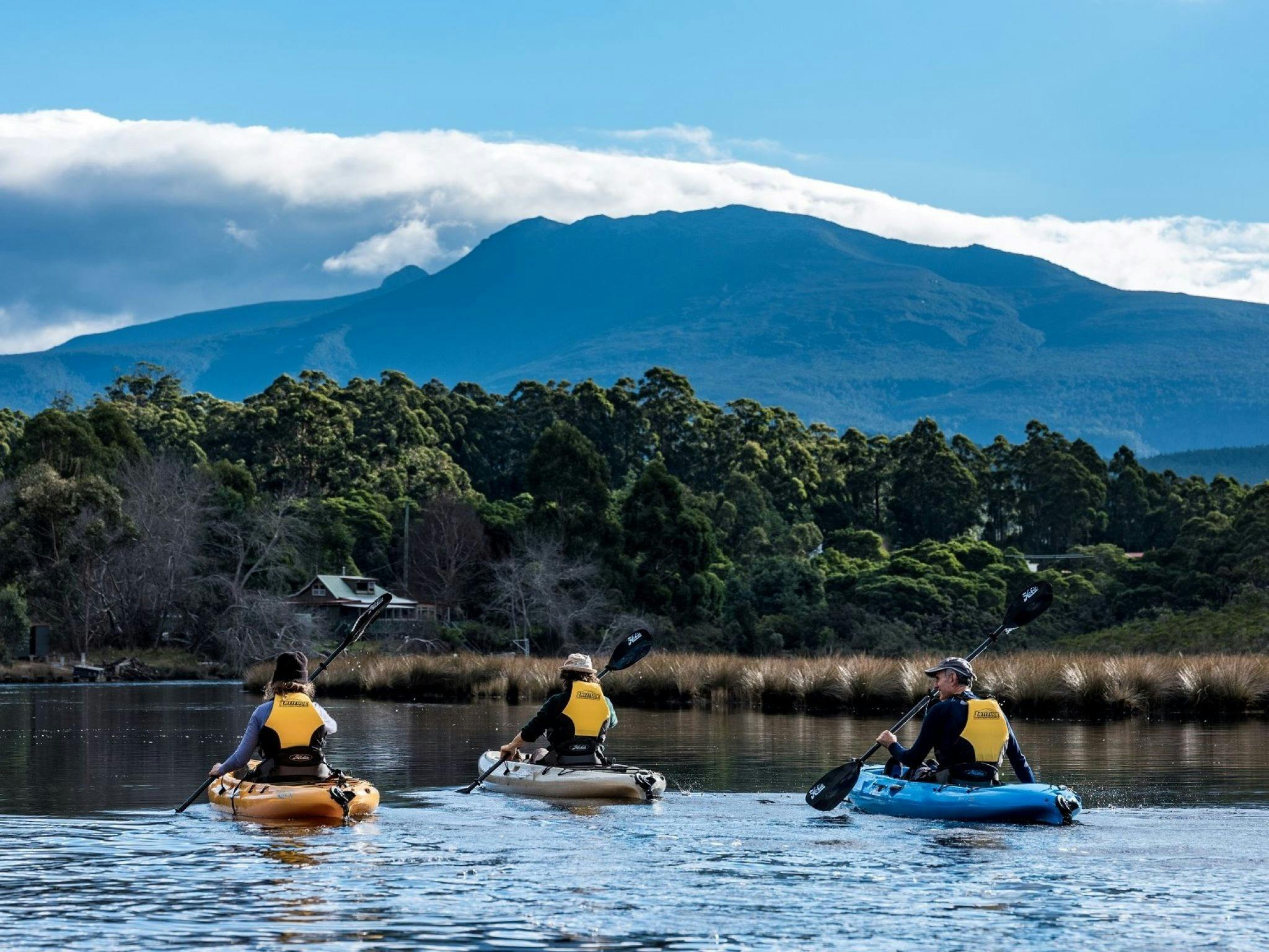 Esperance Adventures kayak tours. Far South Tasmania