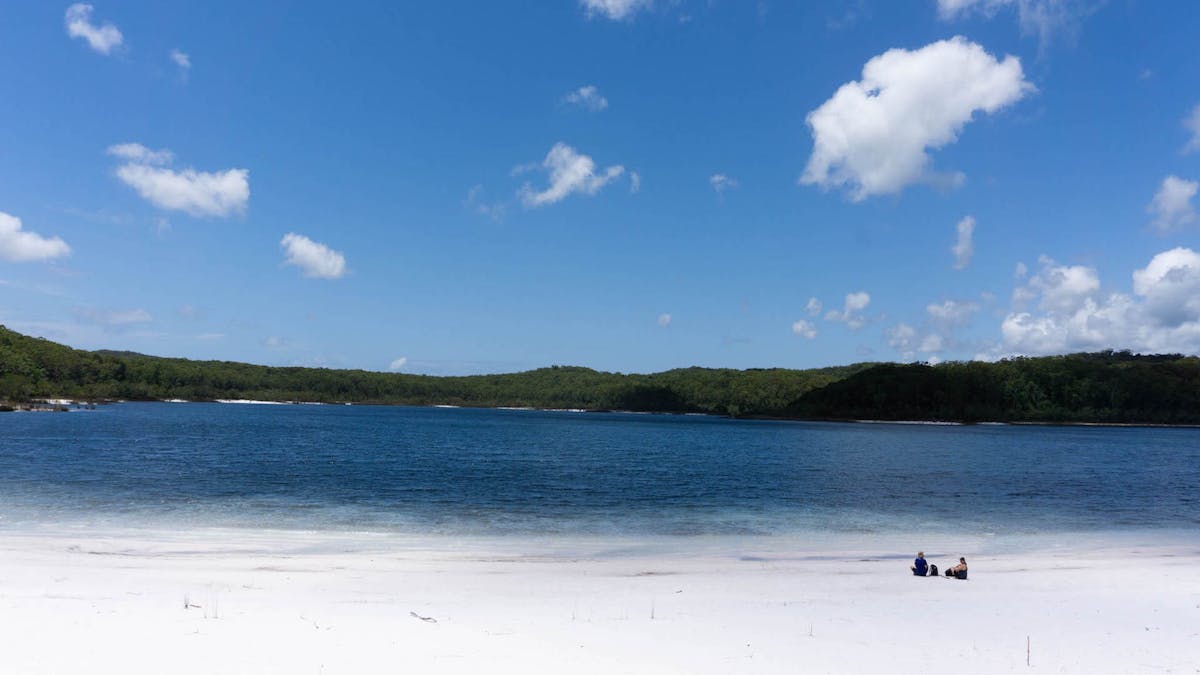 Camp over night at Lake McKenzie walkers camp