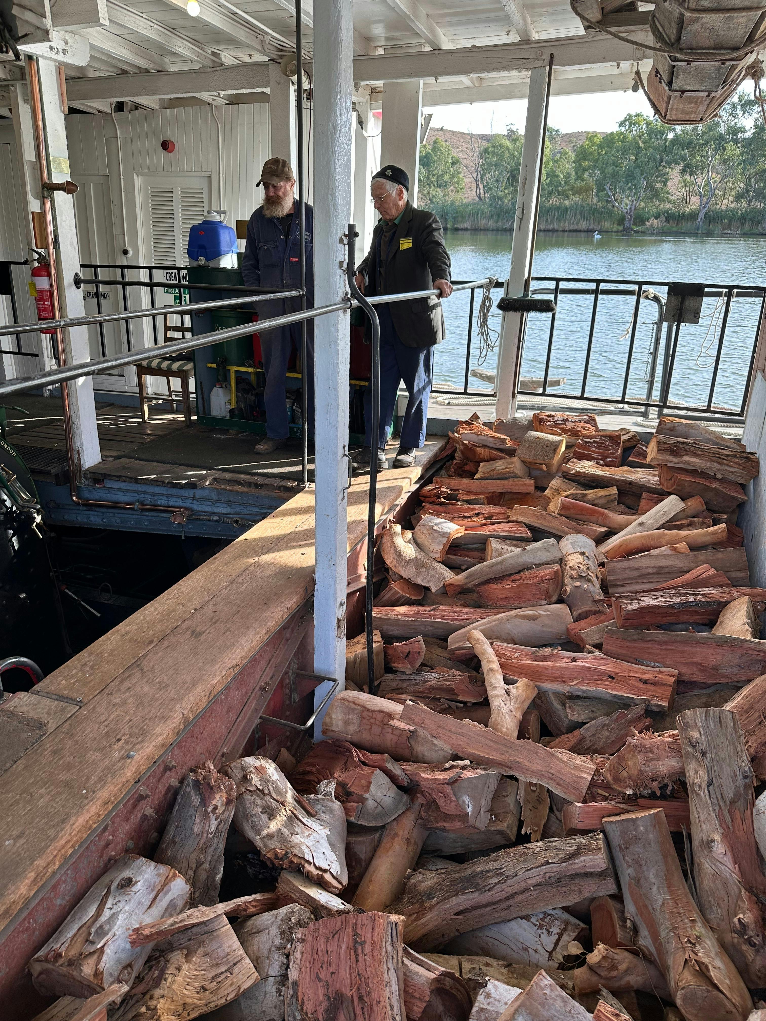 PS Marion Wood Fired Paddlesteamer