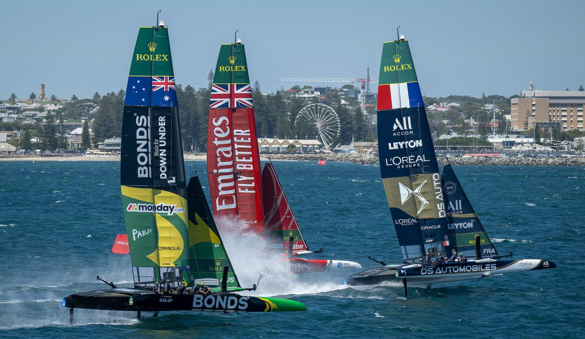 Flashback to F50s going to battle at the 2026 Perth Sail Grand Prix