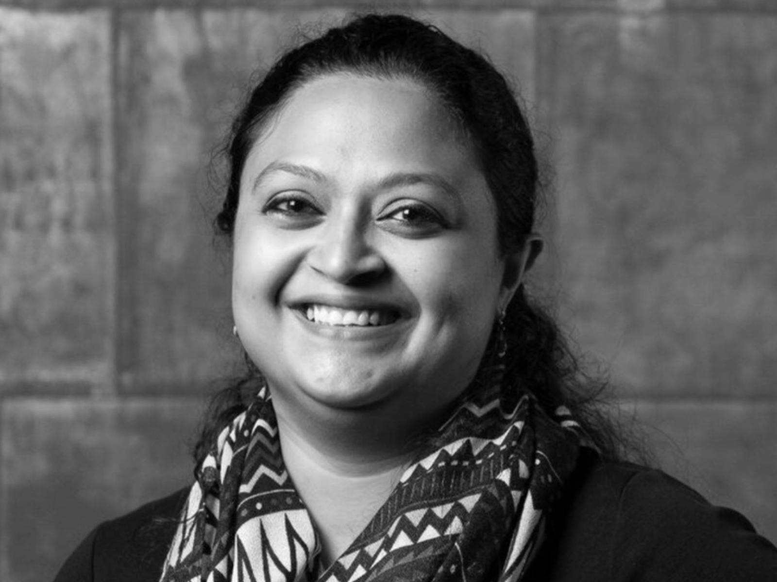 Portrait photo of artist Anindita Banerjee