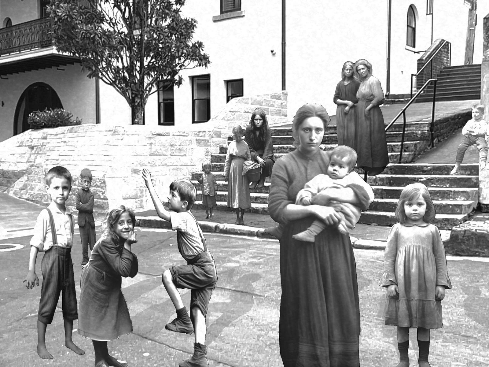 Cumberland Place and Steps – The Rocks, Sydney, NSW – Sydney Digital Walking Tours.