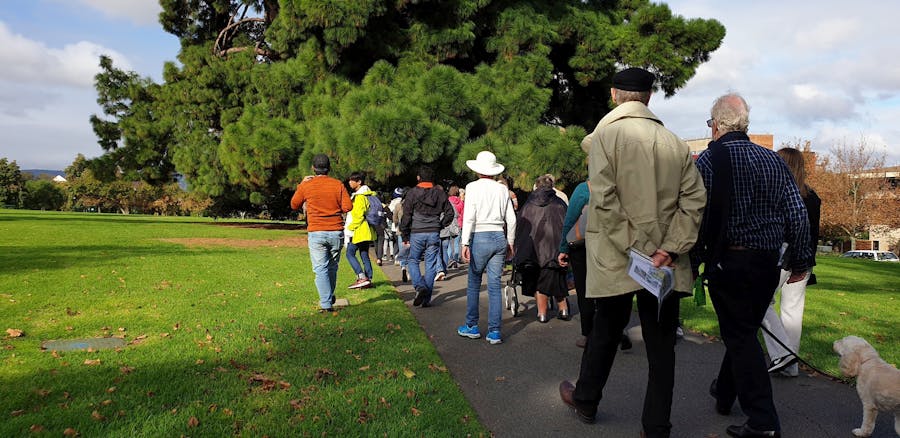 Guided Walk through the formal gardens of North Adelaide