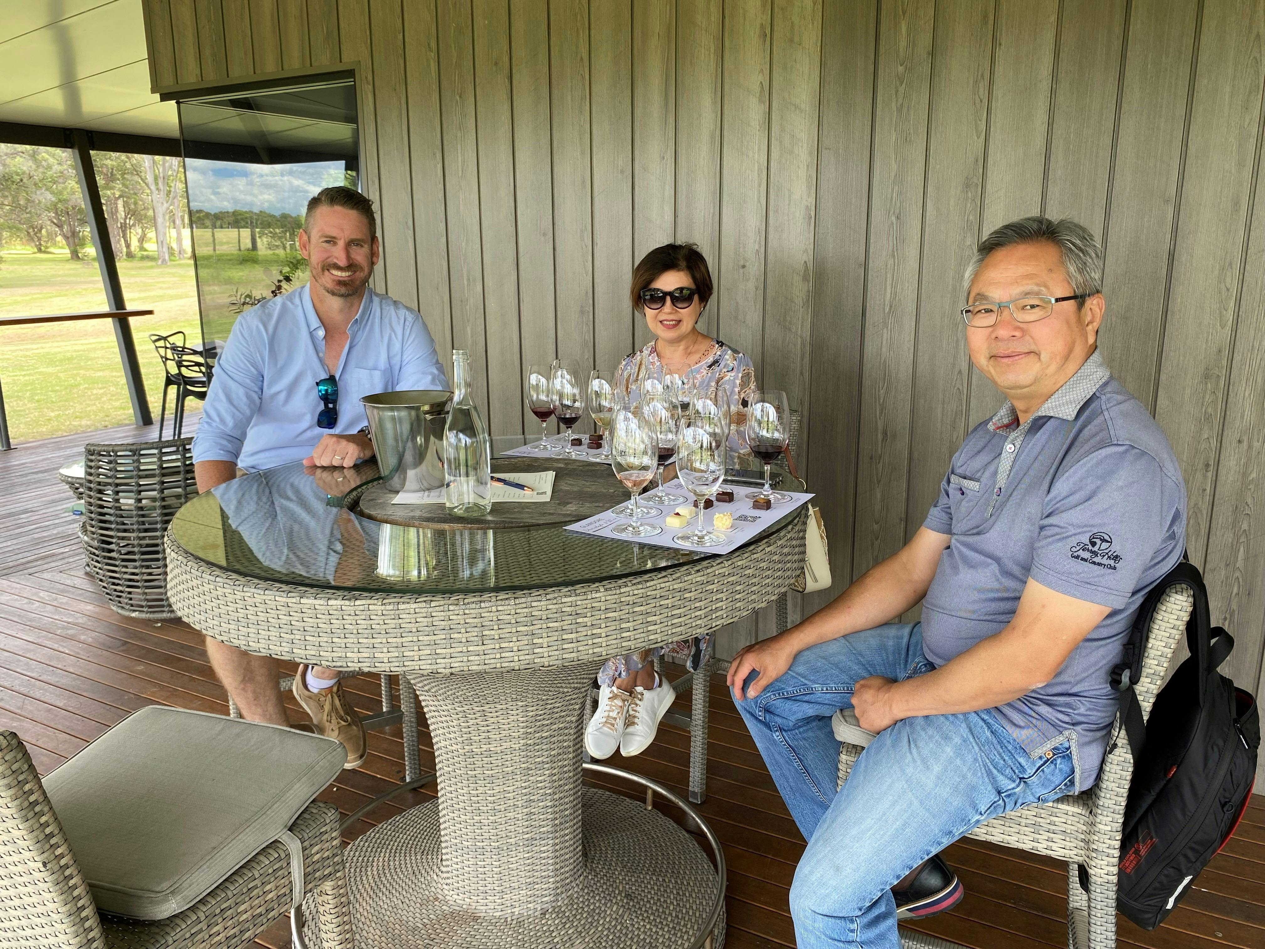 Twisted Vine Unique Tours - Glandore estate chocolate and wine tasting