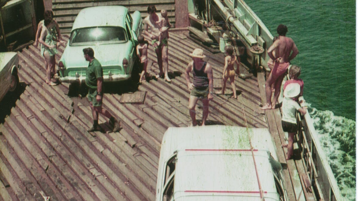 Myora operated between Toondah Harbour and Dunwich