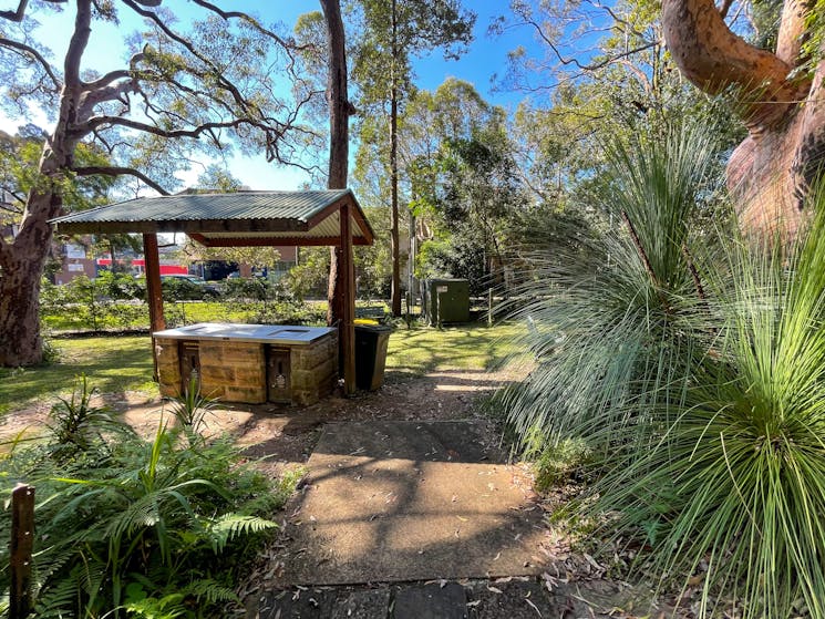 BBQ facilities at Stony Range Botanical gardens
