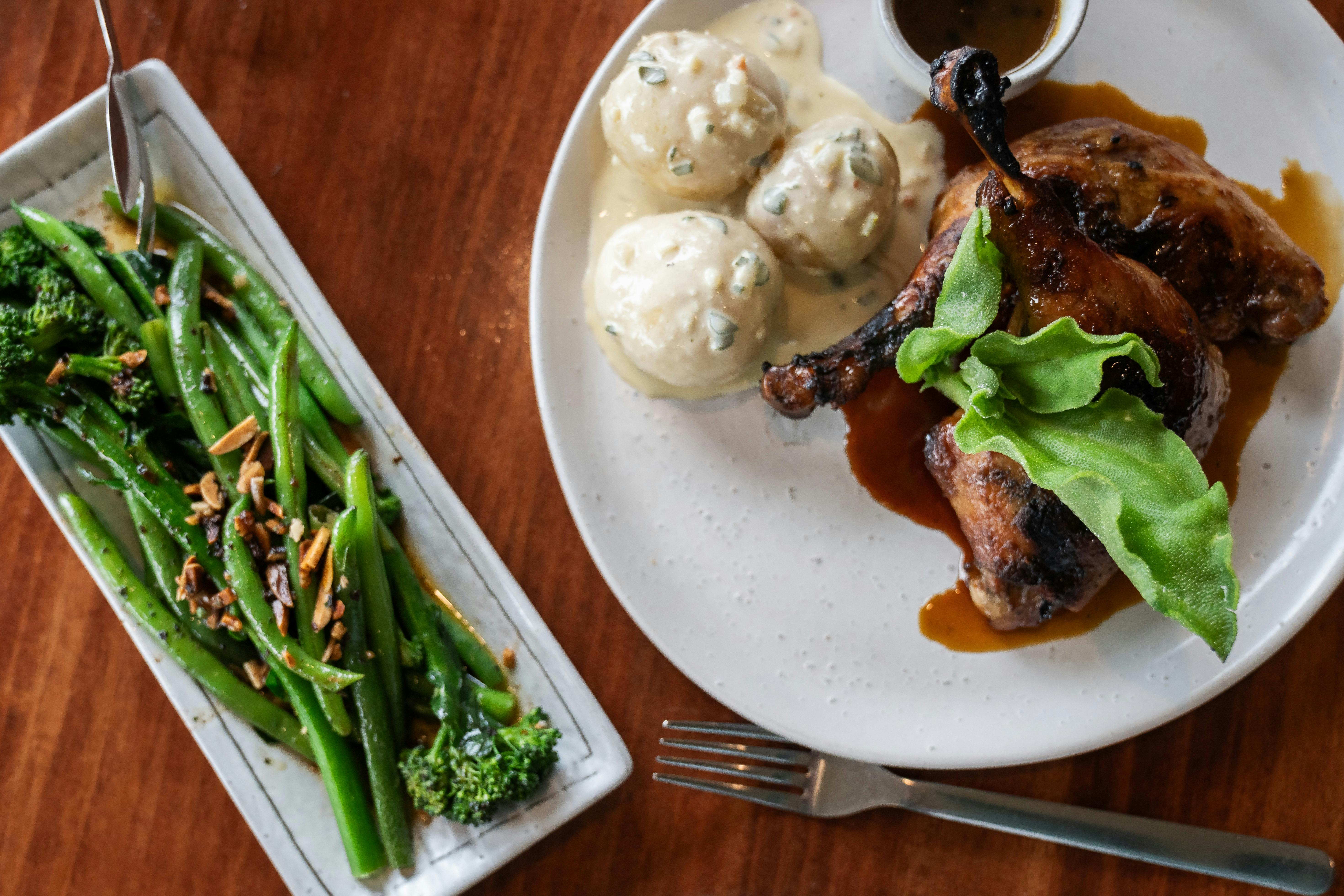 Chargrilled Confit Duck Legs