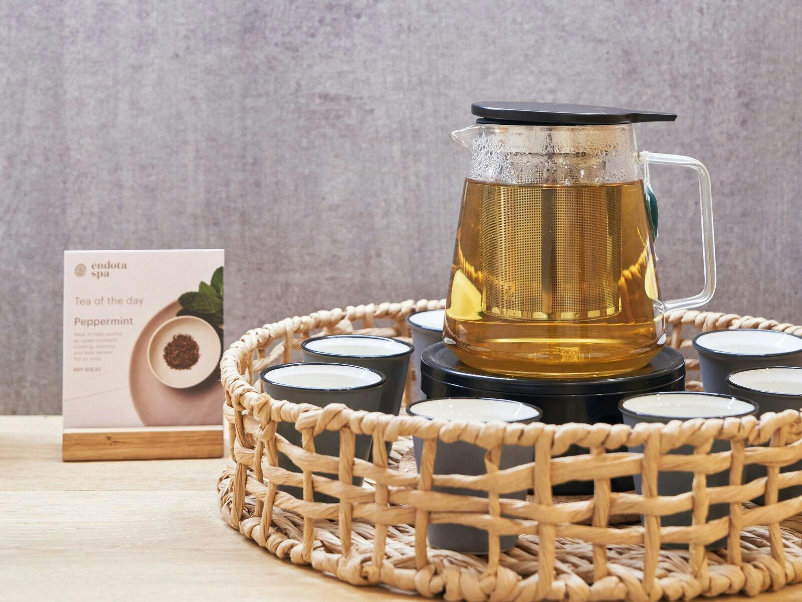Steeping tea