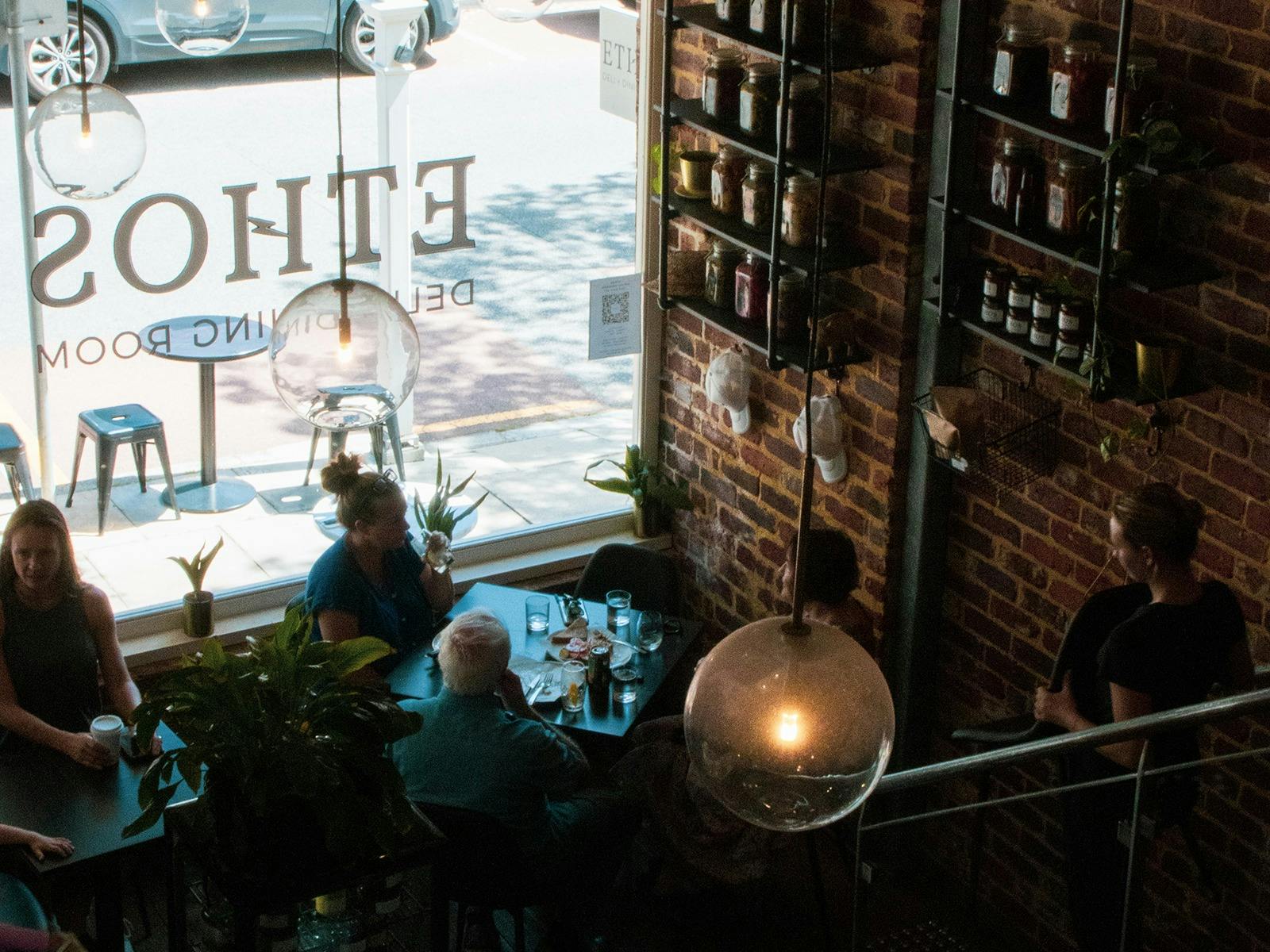 Inside Ethos Deli + Dining Room