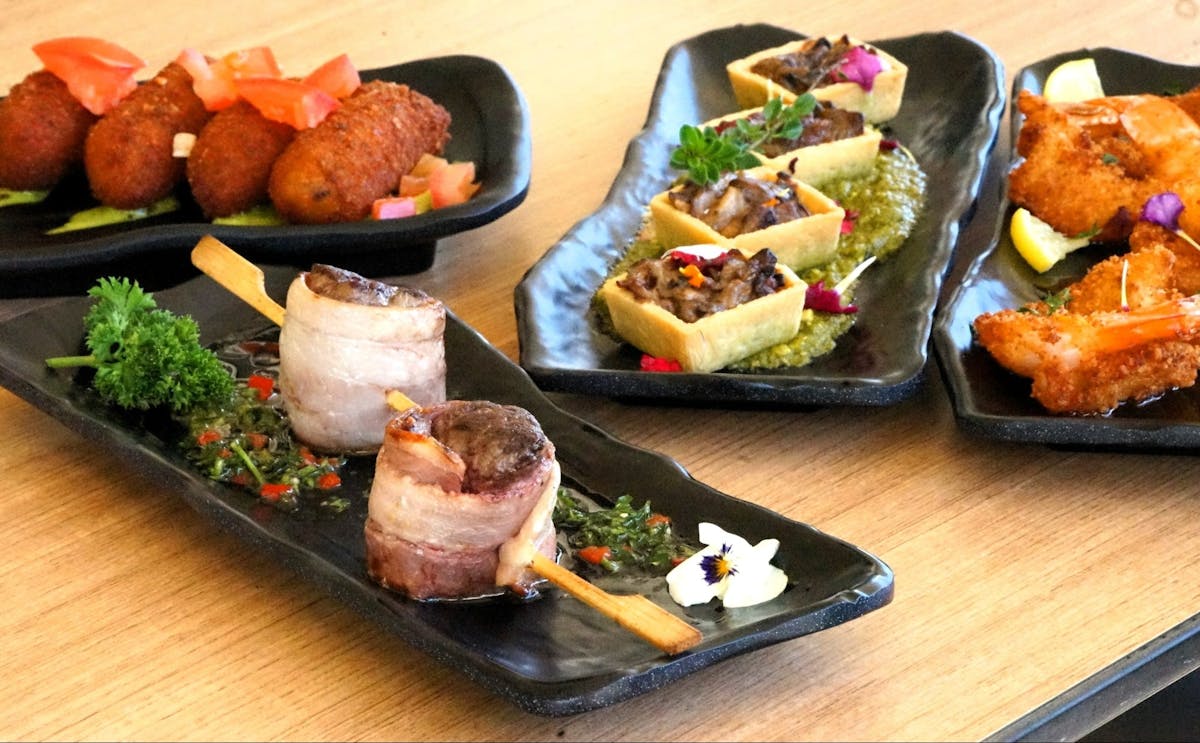 Variety of Tapas dishes