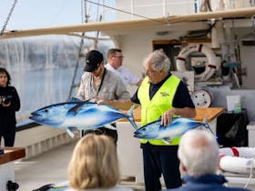 Presentations about southern bluefin tuna and sustainable fishing