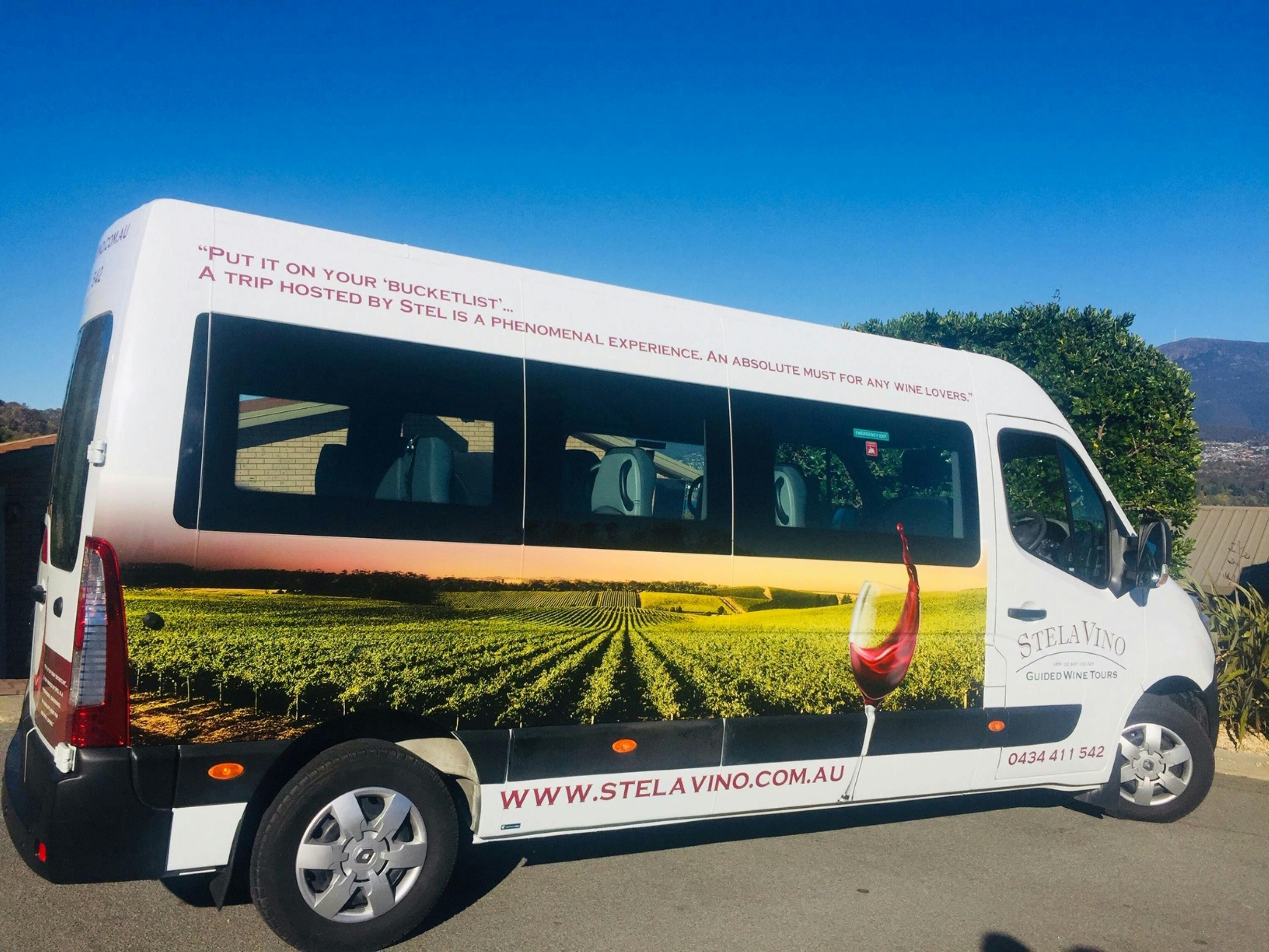 The Best Wine Tour in Tasmania - Steliano's 42 years experience to help guide you with wine tastings