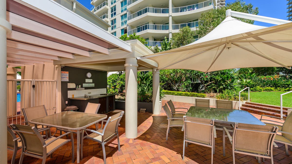 Outside BBQ Area