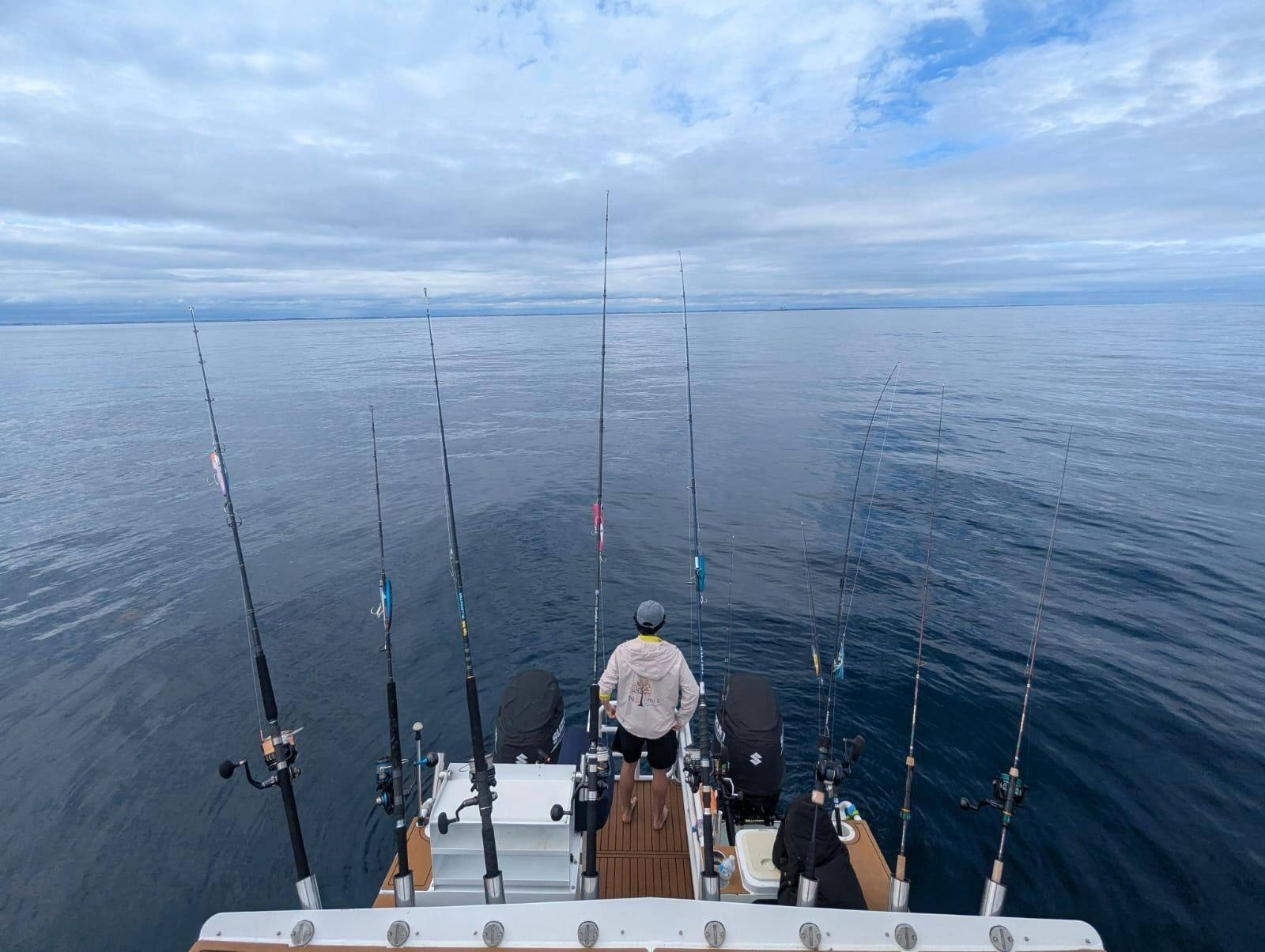 Deep sea fishing wondering does it get any better?