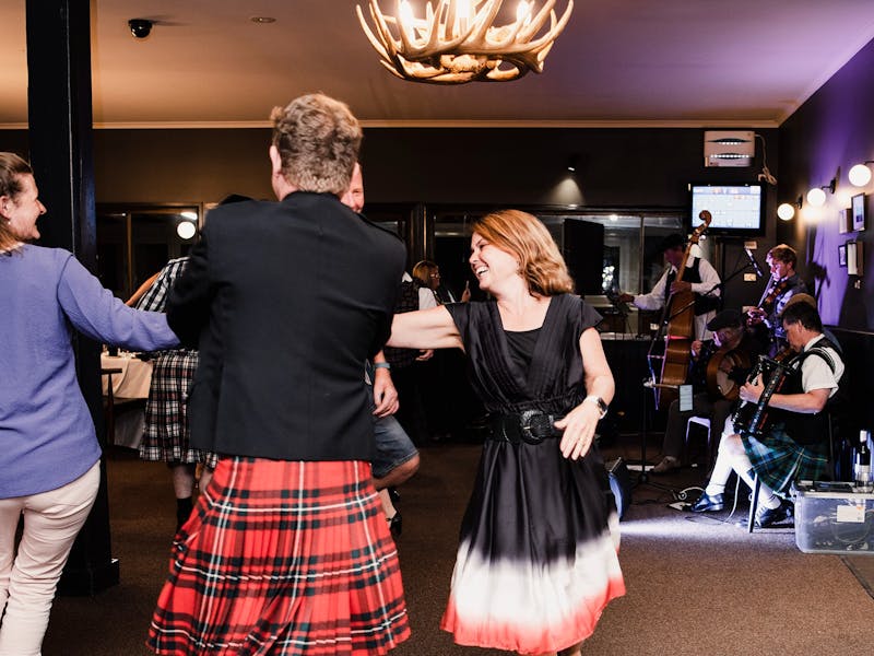 Dancing in the highlands