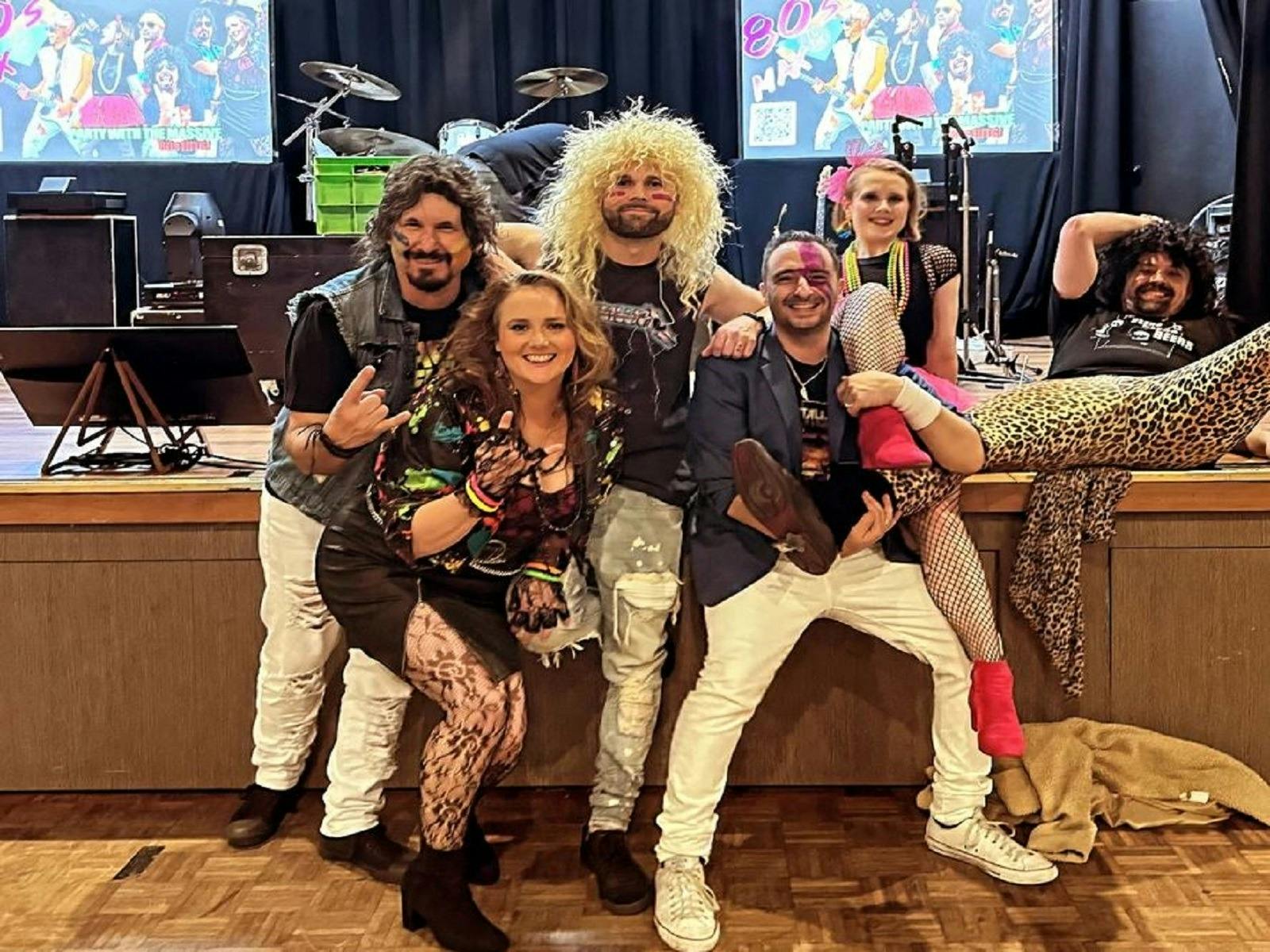 Group of Band Members
