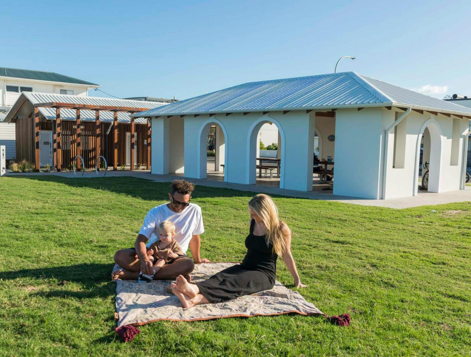 レノックス・パークでのオーストラリアデーの集まり