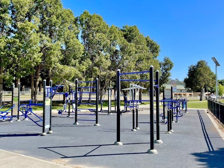 Outdoor Exercise Equipment - Endeavour Park @ Gunning Showground