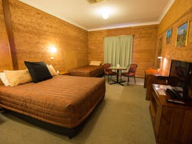 Single, double or Twin motel room