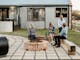 Outdoor fire pits and indoor wood heaters