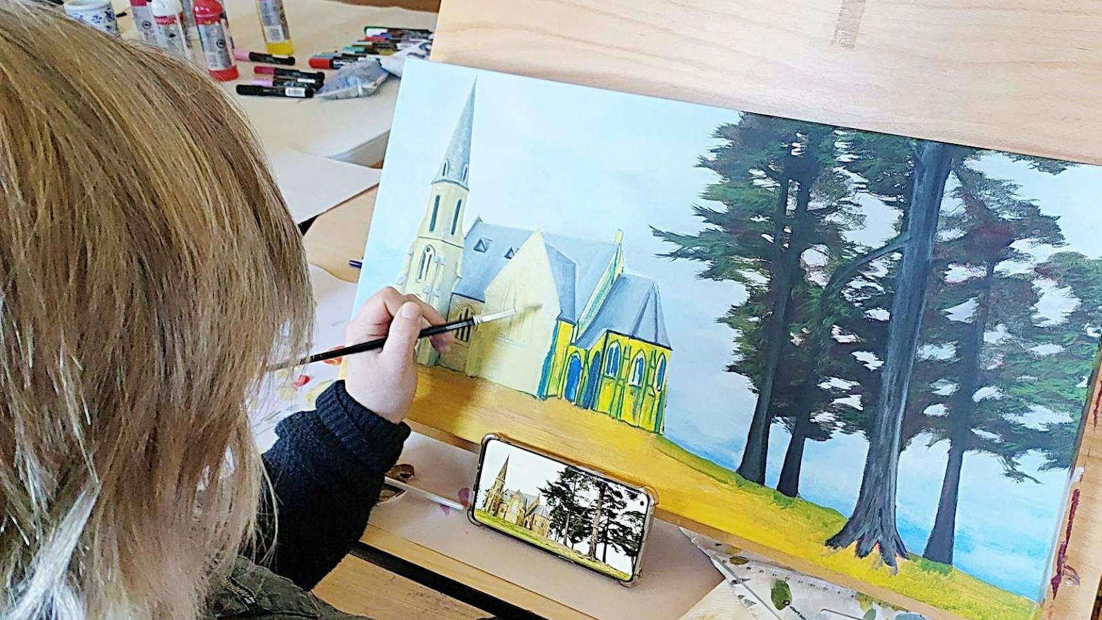 Painting Event - acrylic