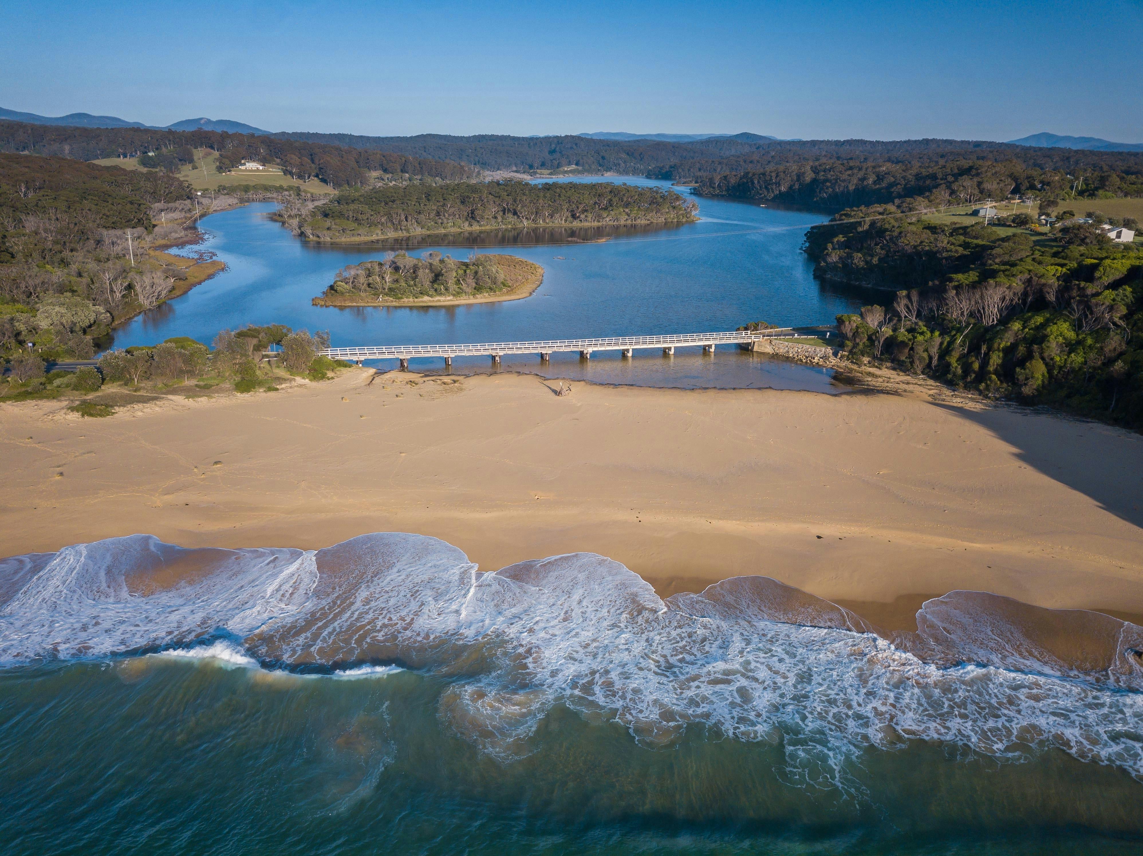 Cuttagee Beach, Bermagui, Sapphire Coast, South Coast NSW, swimming, surfing, beaches