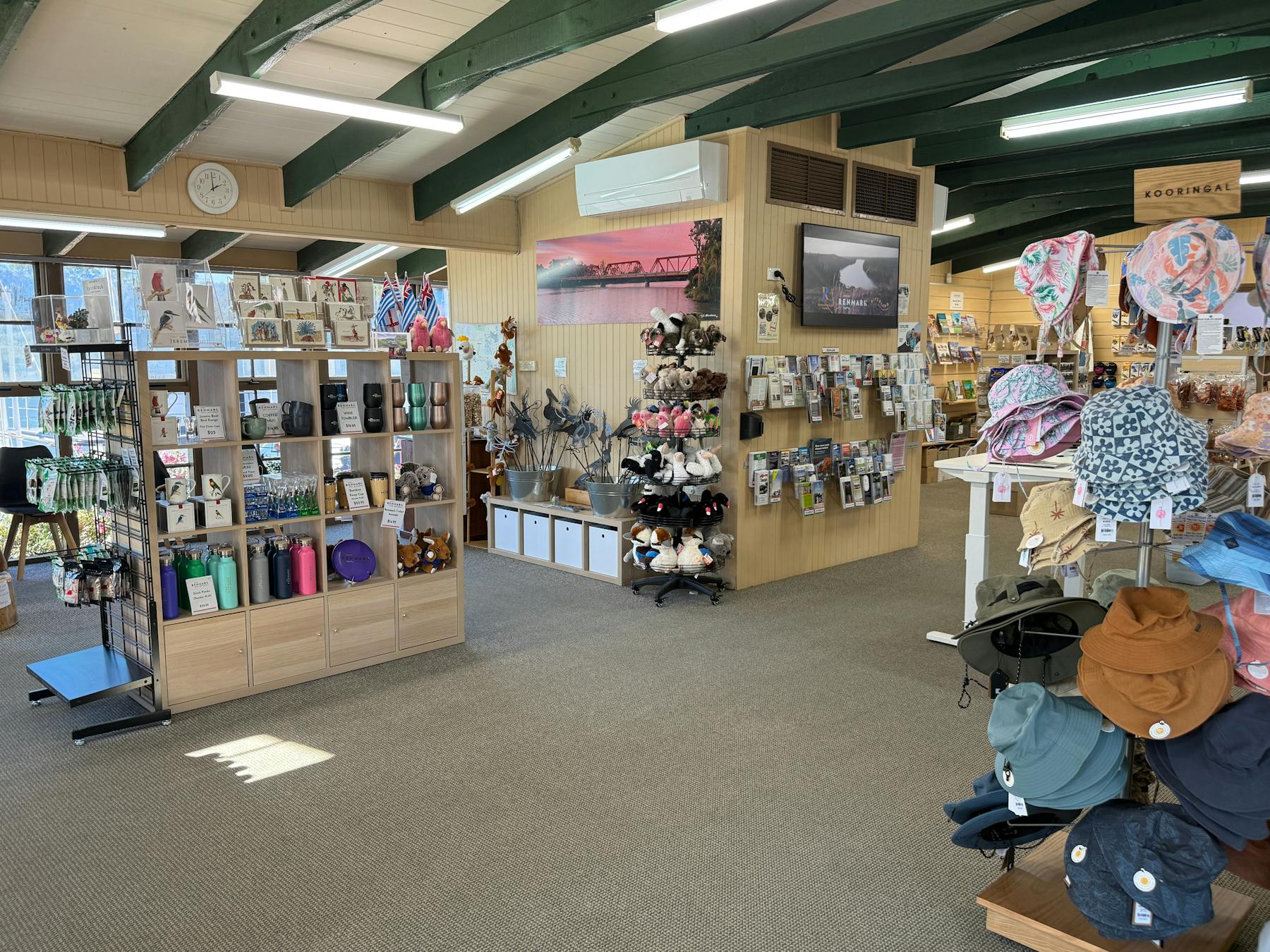 Renmark Visitor Centre stocks a huge range of retail items