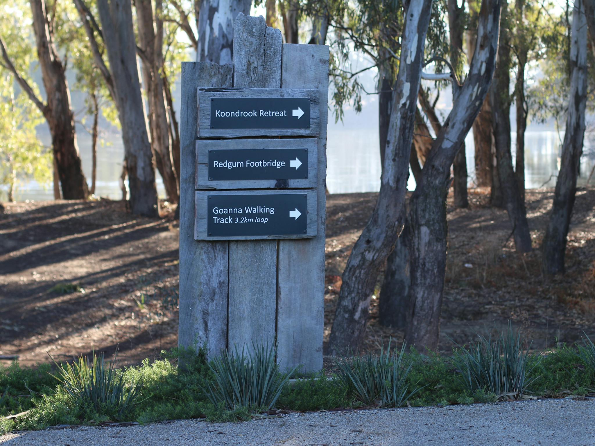 Koondrook Riverfront signage