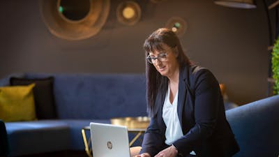 Working is a breeze at in our lobby lounge