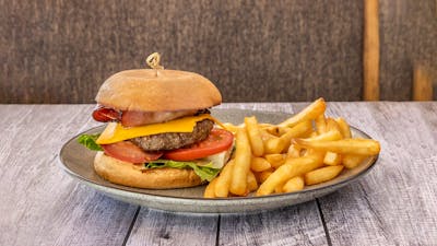 Delicious bugger for dinner