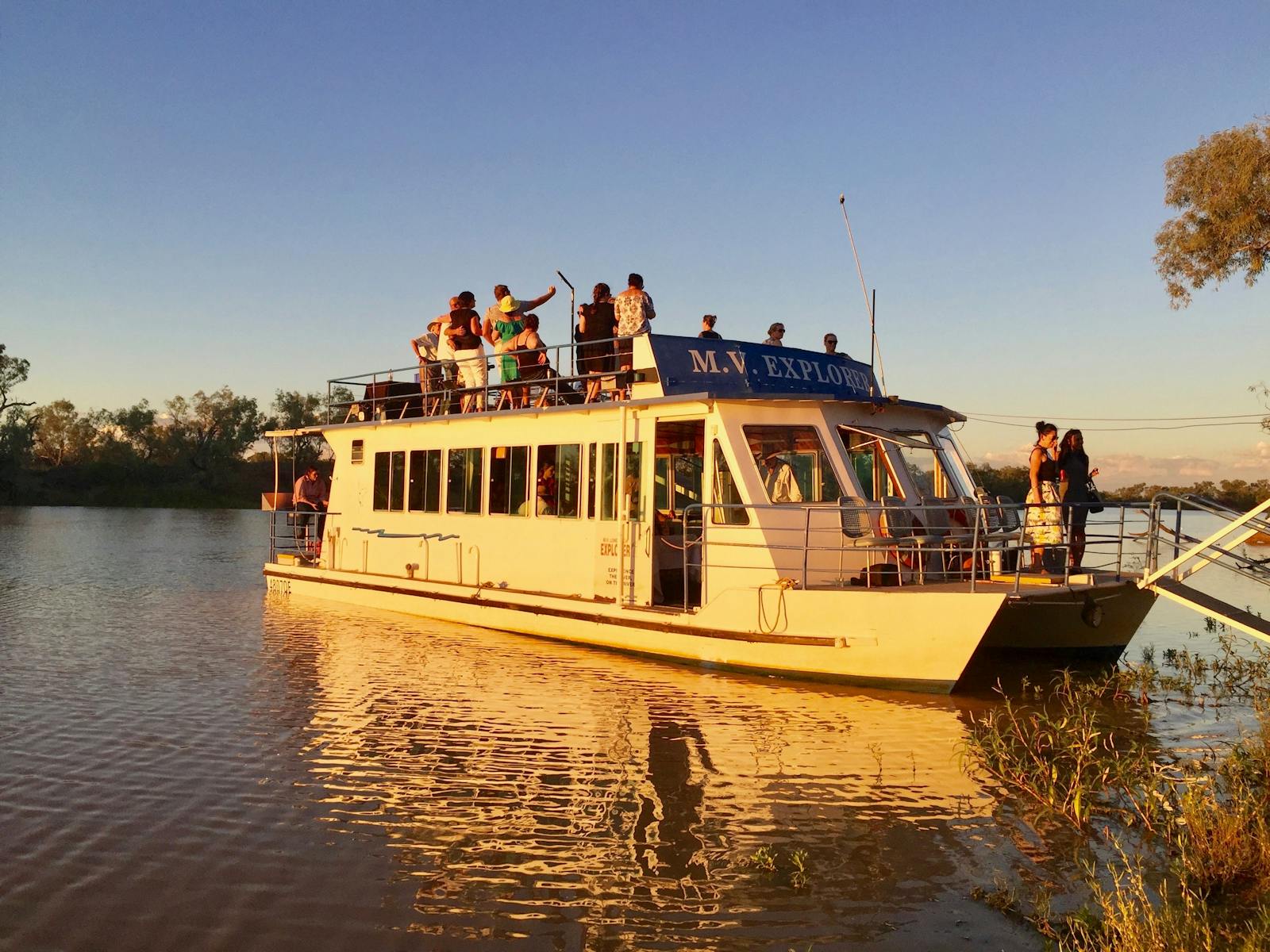 Smithy's Sunset Cruise guests onboard