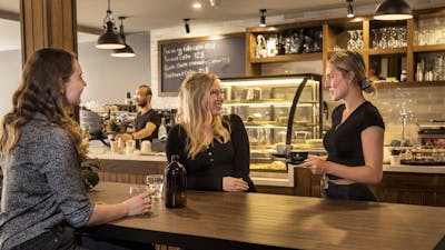 Friends gathering at Cafe Thirty4 Queanbeyan