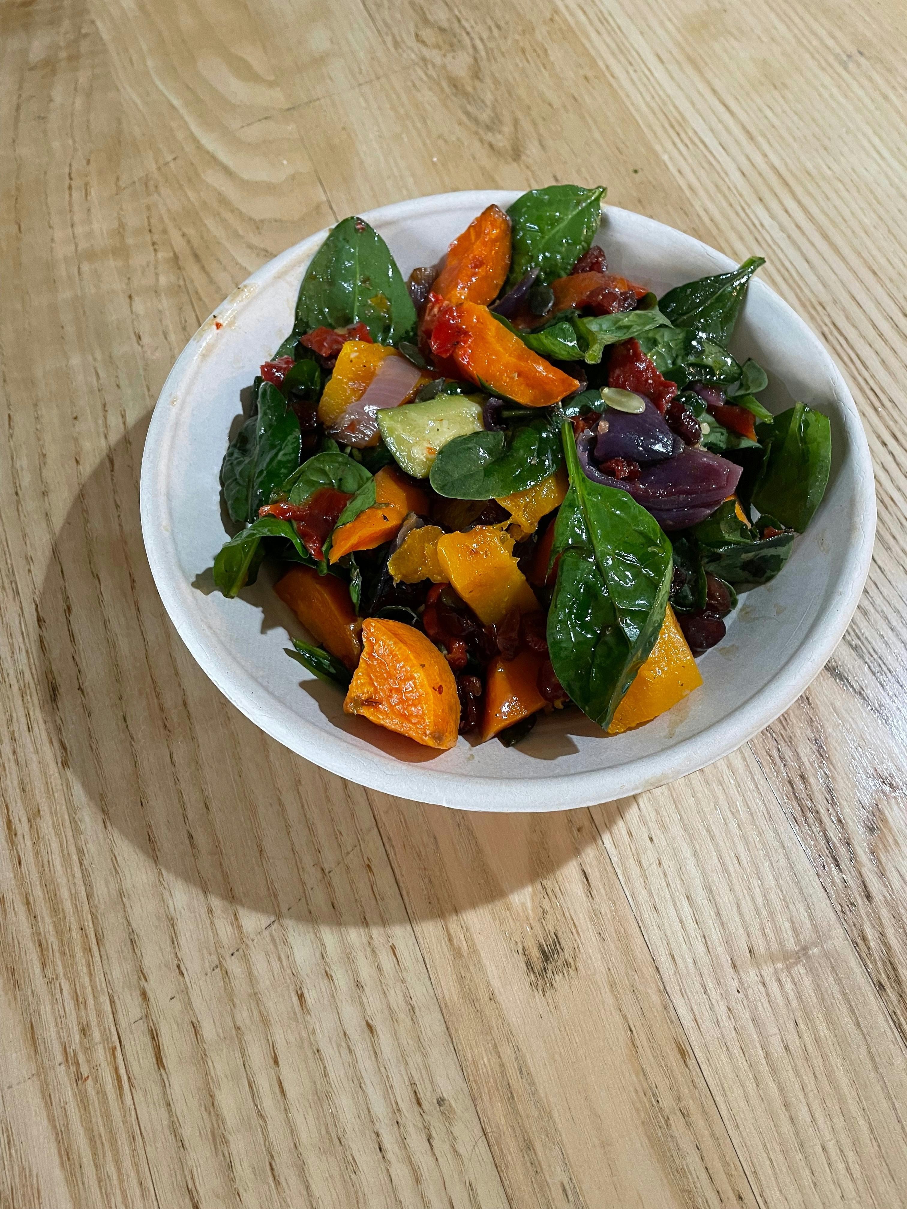 Freshly made salad, daily