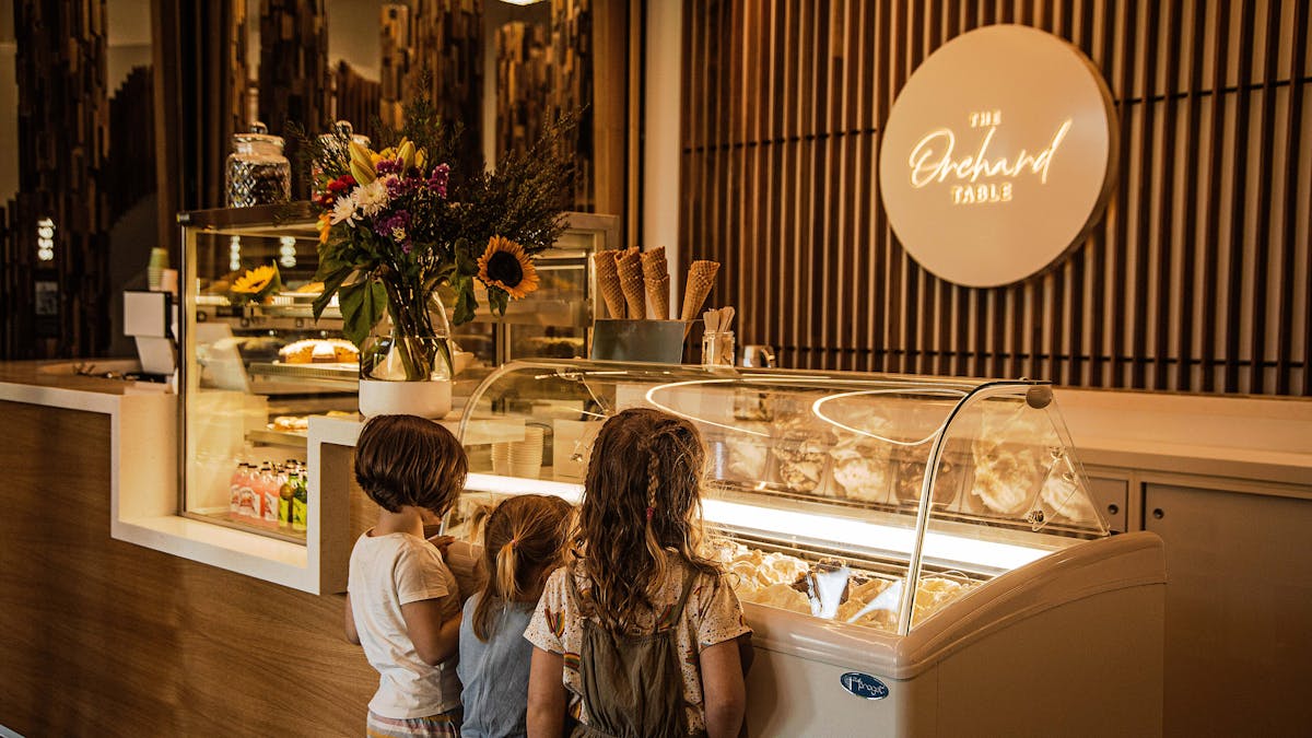 Try our delicious range of local ice creams