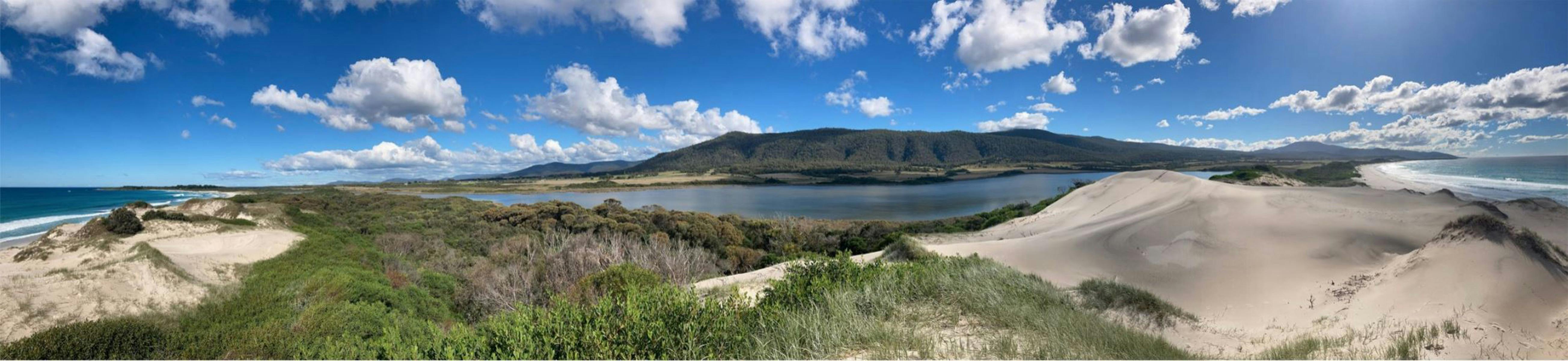 Beautiful walks along northern beach to spectacular dunes and lagoons