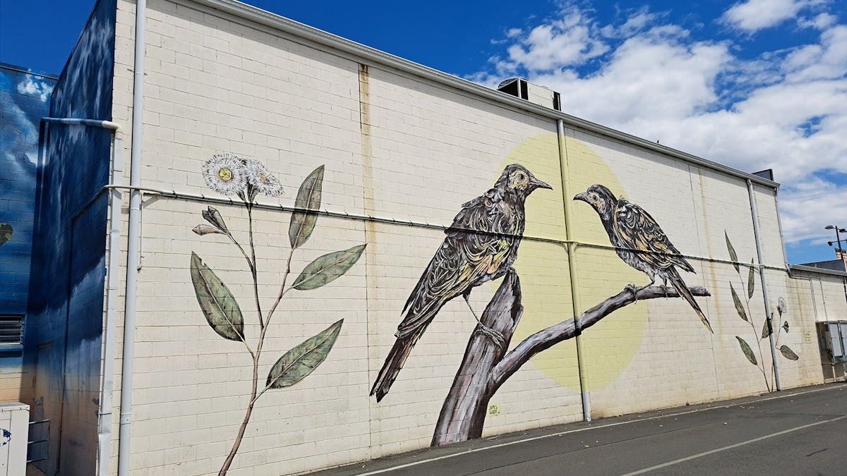 Gentle Reminders Mural by James Giddy