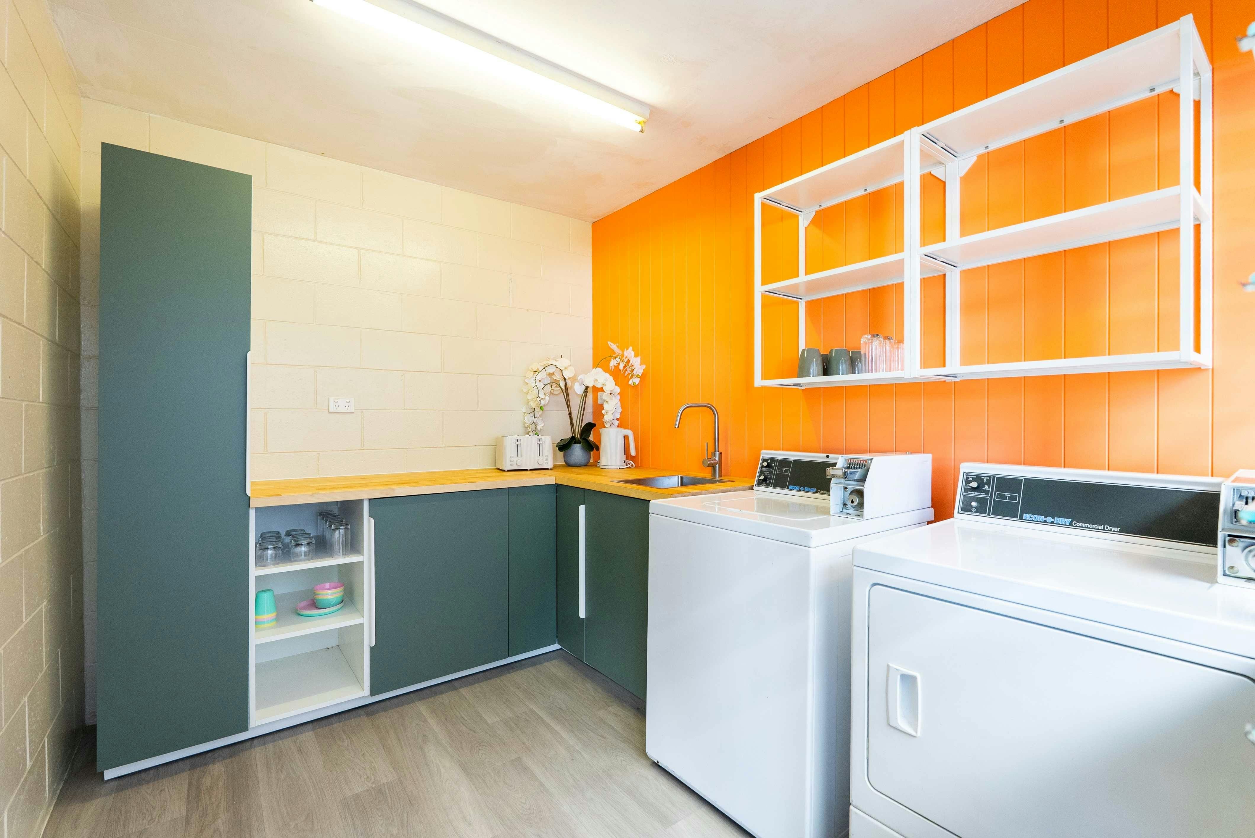 Laundry + Kitchenette