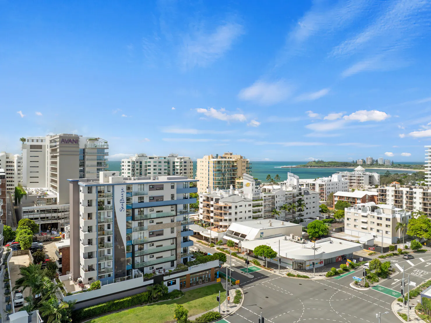 Sea Breeze Mooloolaba is just a block to Mooloolaba Beach