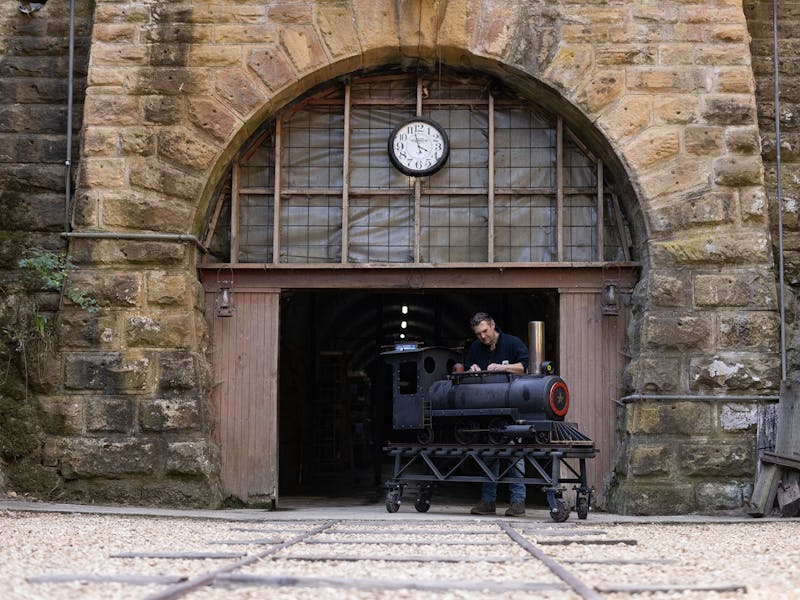 Farm, tunnel and fungi experience image