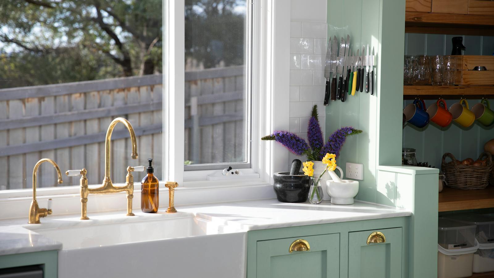 Inside the Florian Cottage Kitchen