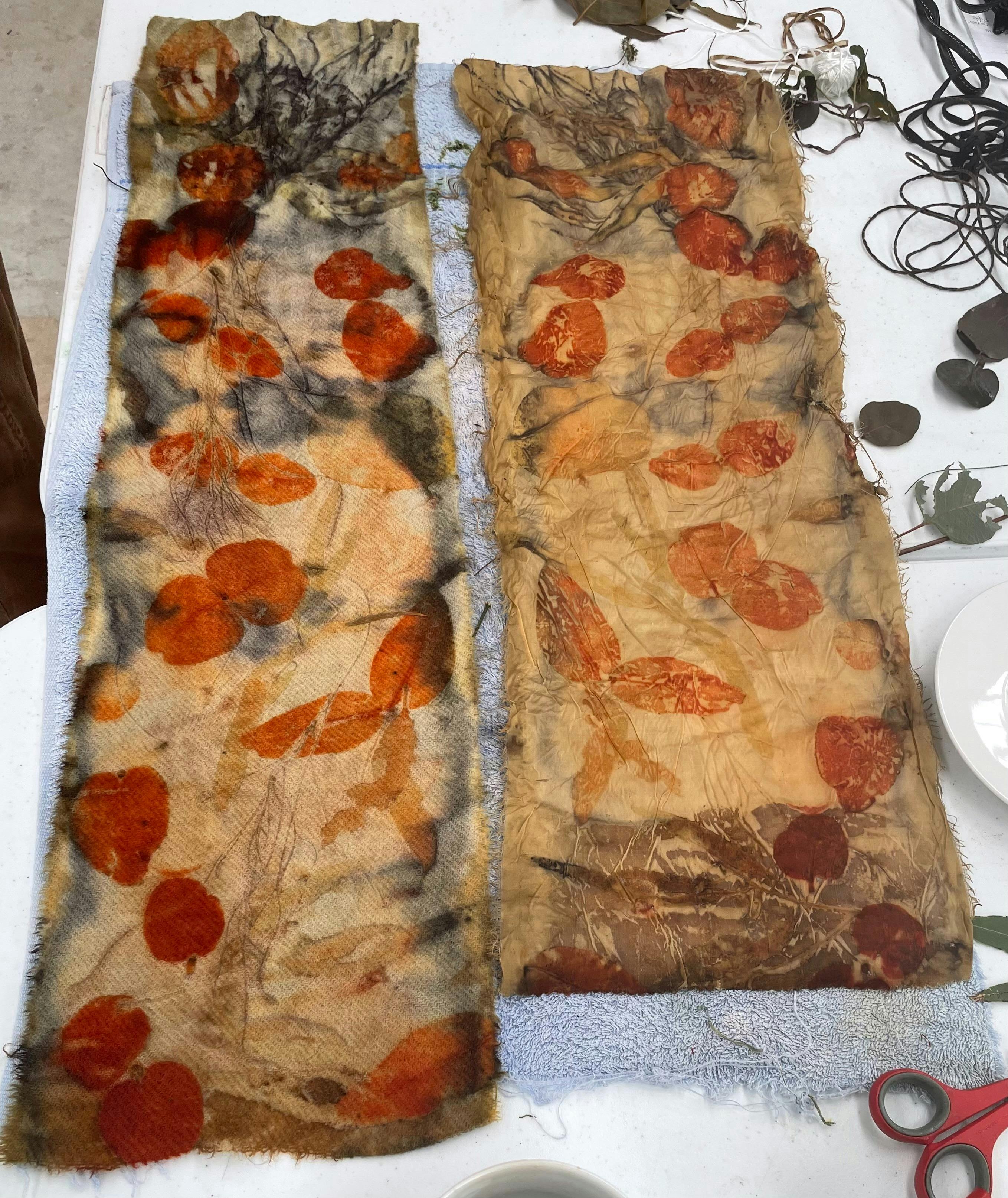 Natural dyeing