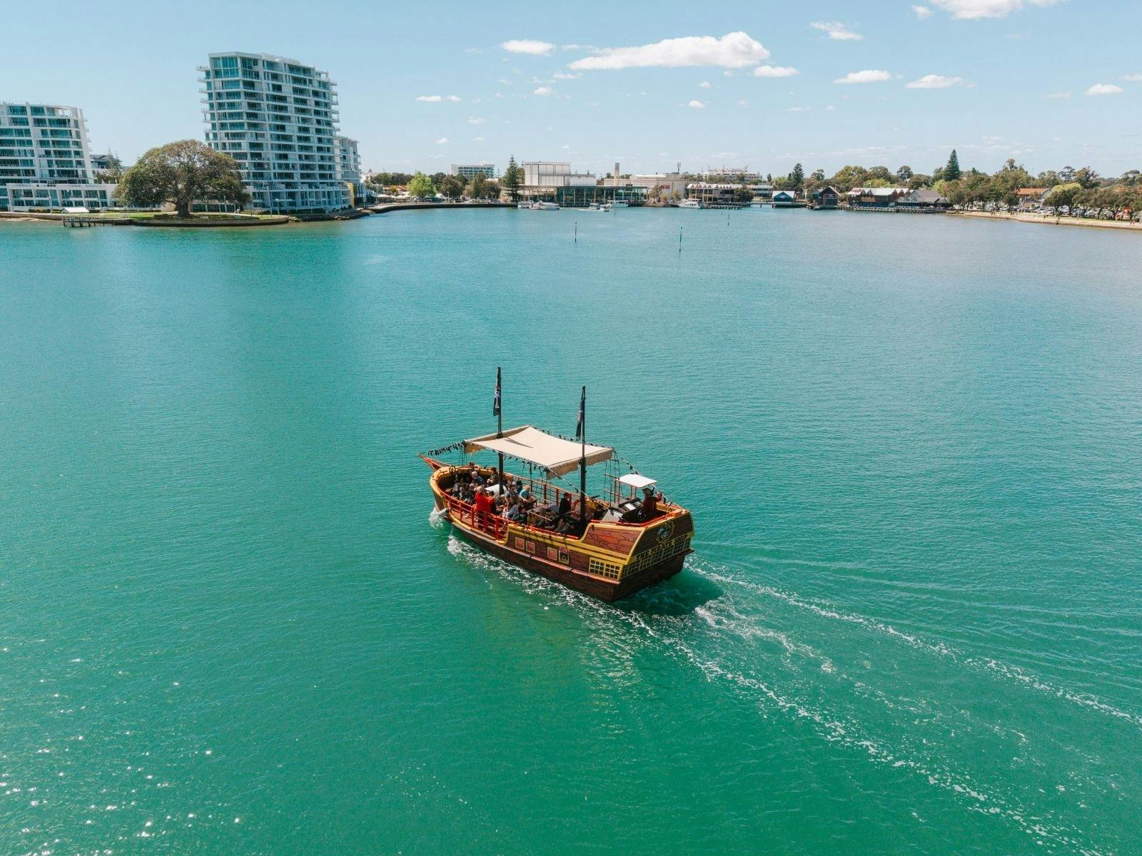 Enjoy 20% off all Pirate Ship Mandurah cruises!