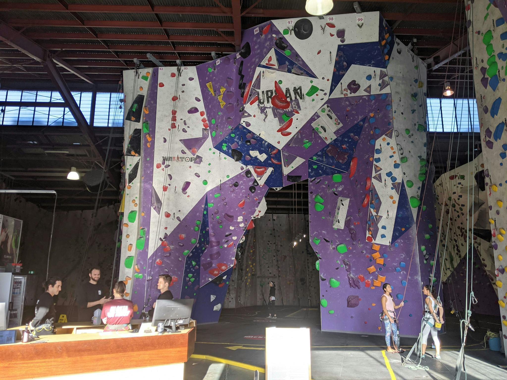 The The Arch - lead and top rope climbing The The Arch - lead and top rope climbing