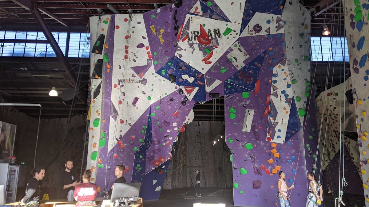 The The Arch - lead and top rope climbing
