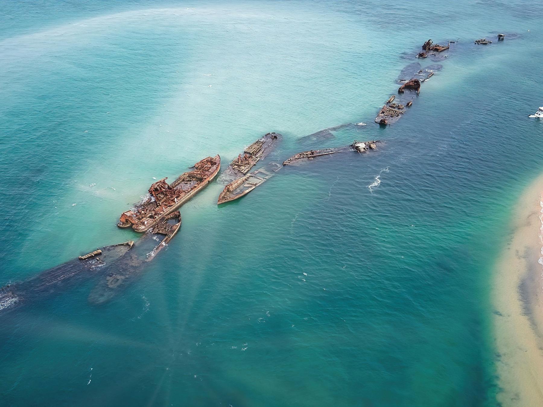 moreton island swim cruise