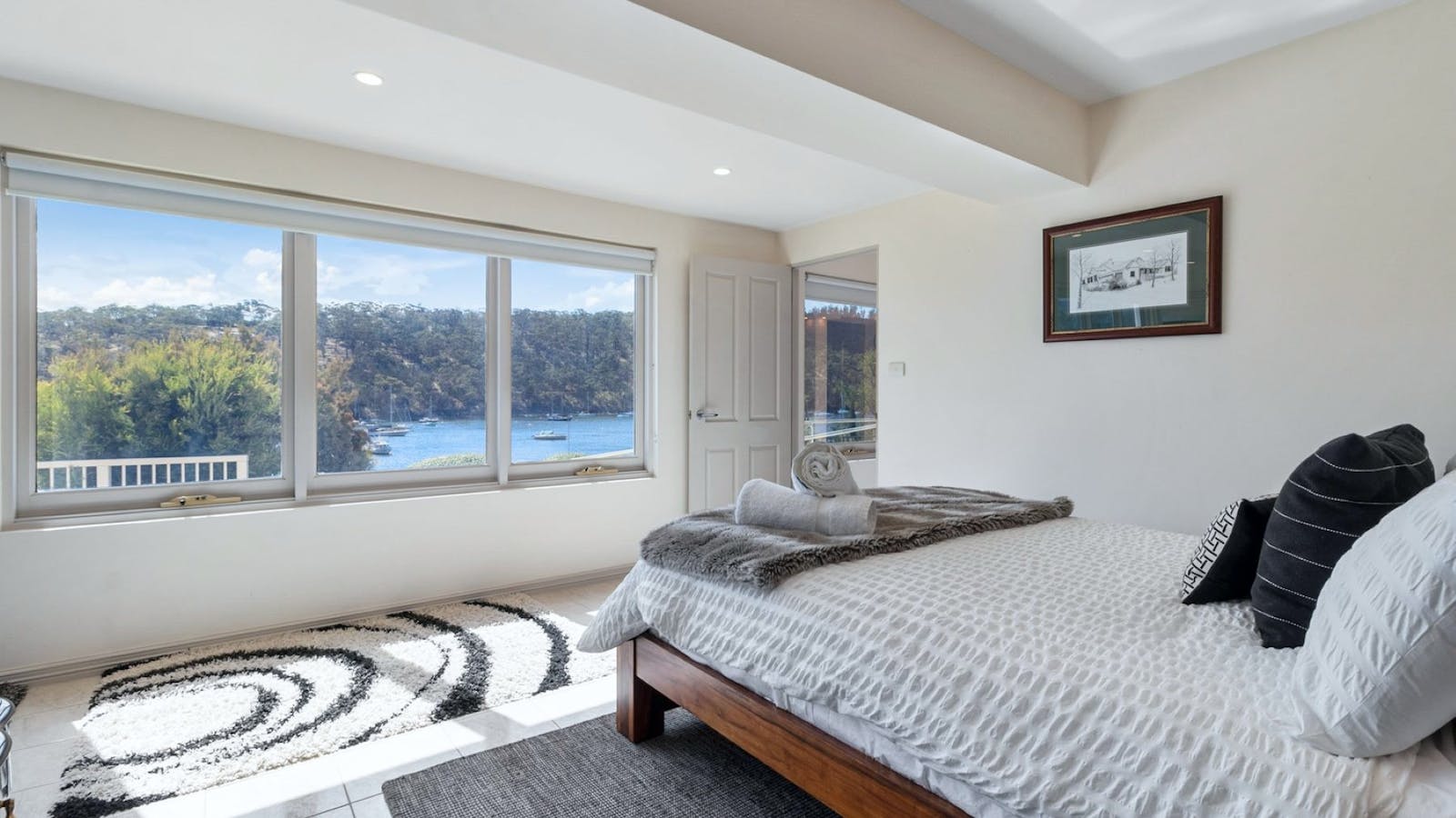 2nd Bedroom with walkin robe and full bathroom