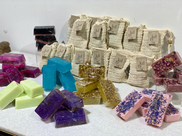 Handmade Artisan Soaps by KD at KDTY Decor Design, Tweed Heads