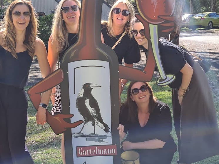 Fun times at Gartelmann Wines