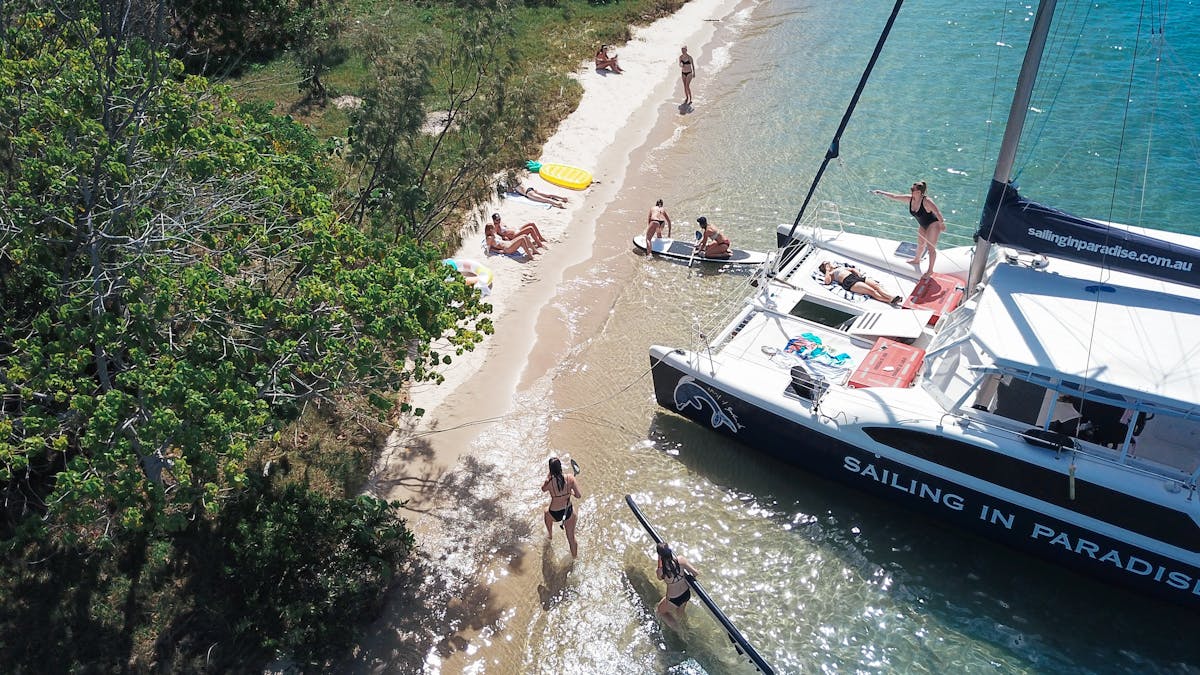 Charter a Boat to Wavebreak Island